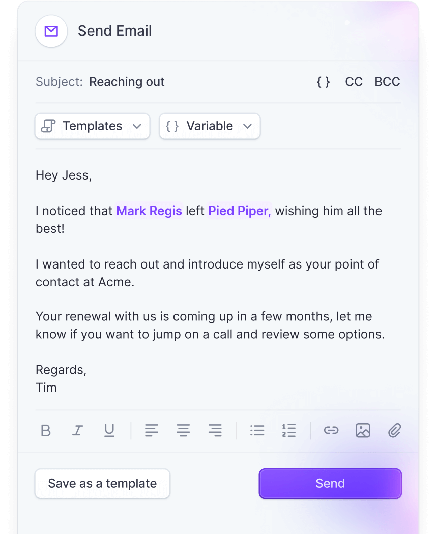 Email Alert